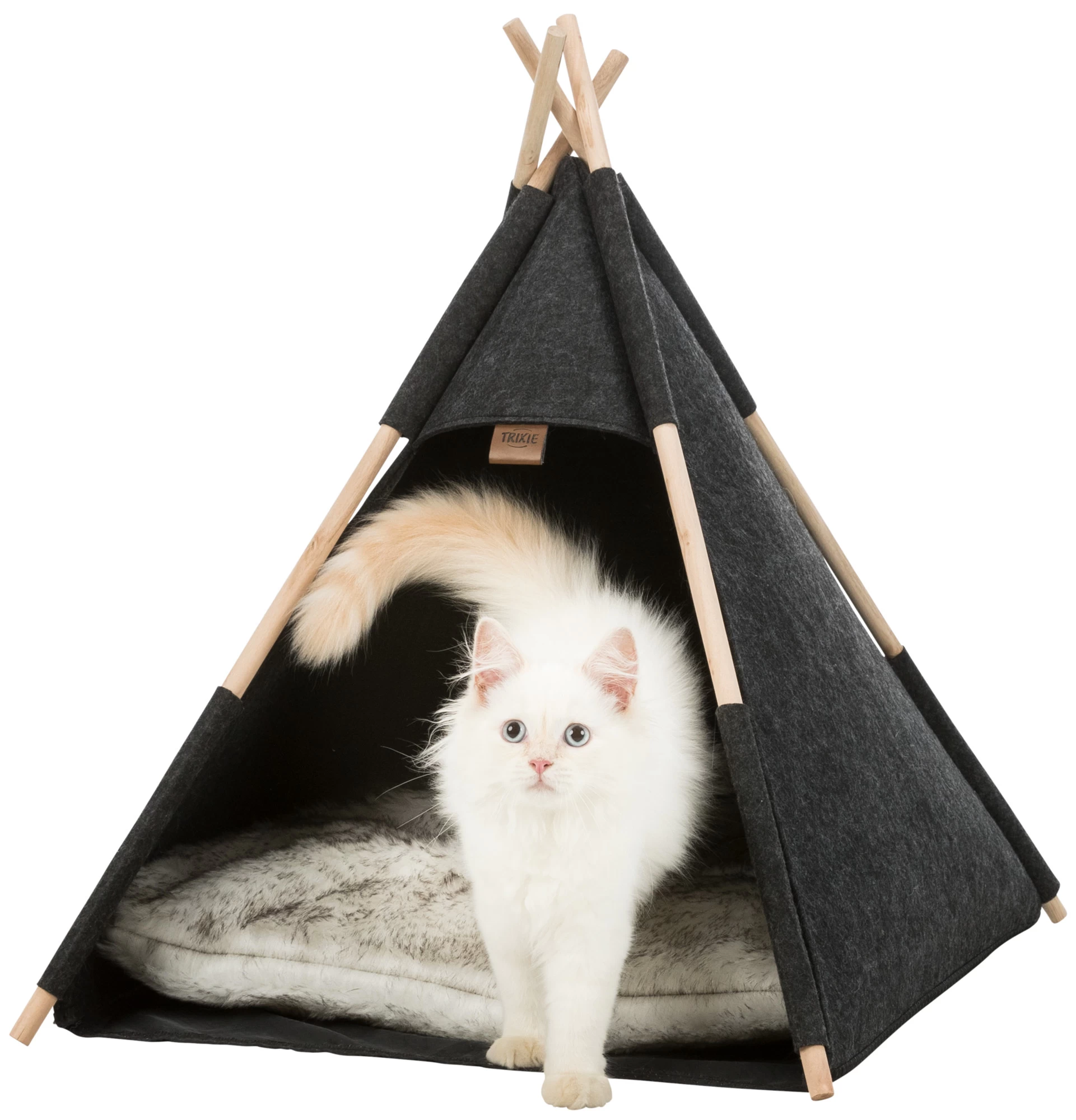 Trixie Abri Tipi En Feutre 55 × 65 × 55 Cm 3 Trixie Abri Tipi En Feutre 55 × 65 × 55 Cm – Image 2