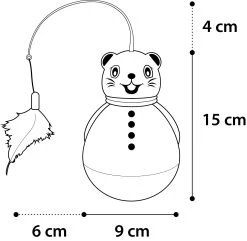 Flamingo Jouet Pour Chat Oscillant Souris -Alimen Tation Chats 458cda5508d6fecd963e21e0c9a178346943fdf0c0f0dffdf5fdf3aaf7de0a67