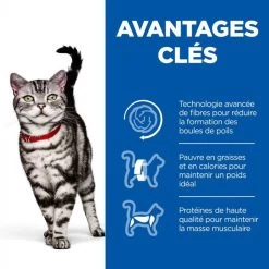 Hill's Science Plan Adult Hairball Indoor Croquettes Pour Chat D'intérieur Au Poulet 11 Hill's Science Plan Adult Hairball Indoor Croquettes Pour Chat D'intérieur Au Poulet -Alimen Tation Chats 52742024172 3 science plan chat hairball indoor chat interieur croquettes poulet
