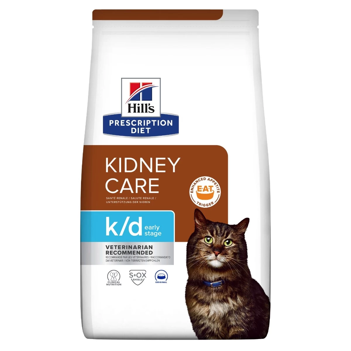 Hill's Prescription Diet K/D Early Stage Croquettes Pour Chat Au Poulet 4 Hill's Prescription Diet K/D Early Stage Croquettes Pour Chat Au Poulet – Image 2