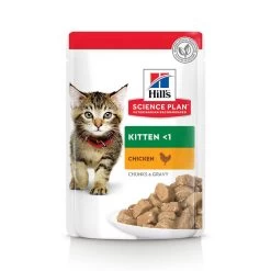 Hill's Science Plan Kitten Multipack 12 Sachets Repas Pour Chaton Poulet Et Poisson -Alimen Tation Chats 52742211503 1 2 science plan chaton sachet repas pack mixte poulet poisson