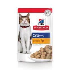 Hill's Science Plan Mature Adult Multipack 12 Sachets Repas Pour Chat Sénior Poulet Et Poisson 12 X 85g -Alimen Tation Chats 52742212005 1 2 science plan chat g mature sachet repas pack mixte poulet poisson