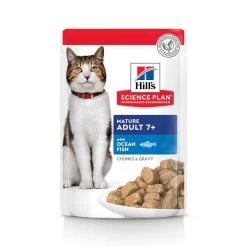Hill's Science Plan Mature Adult Multipack 12 Sachets Repas Pour Chat Sénior Poulet Et Poisson 12 X 85g -Alimen Tation Chats 52742212005 1 3 science plan chat g mature sachet repas pack mixte poulet poisson
