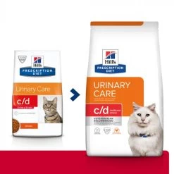 Hill's Prescription Diet C/D Urinary Stress Multicare Pour Chat Au Poulet