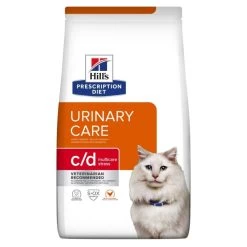 Hill's Prescription Diet C/D Urinary Stress Multicare Pour Chat Au Poulet -Alimen Tation Chats 52742284408 1 prescription diet chat c d urinary stress croquettes poulet