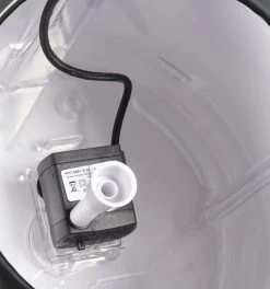 Flamingo Fontaine à Eau Sensor Adriana Noir -Alimen Tation Chats 561213 D 02