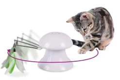 Flamingo Jouet Chat Laser Avec Plumes 2in1 -Alimen Tation Chats 5a63b950d42d1de609093f10995375db81899024e8eb684eba5f45a769a02b7a