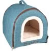Flamingo Panier Snoozebay Maison + Fermeture Eclair Bleu 45x35x35cm -Alimen Tation Chats 5ec6eae79a8a8a8b957d9eb2d66552d0919e7623f002bd2990469c7398814784
