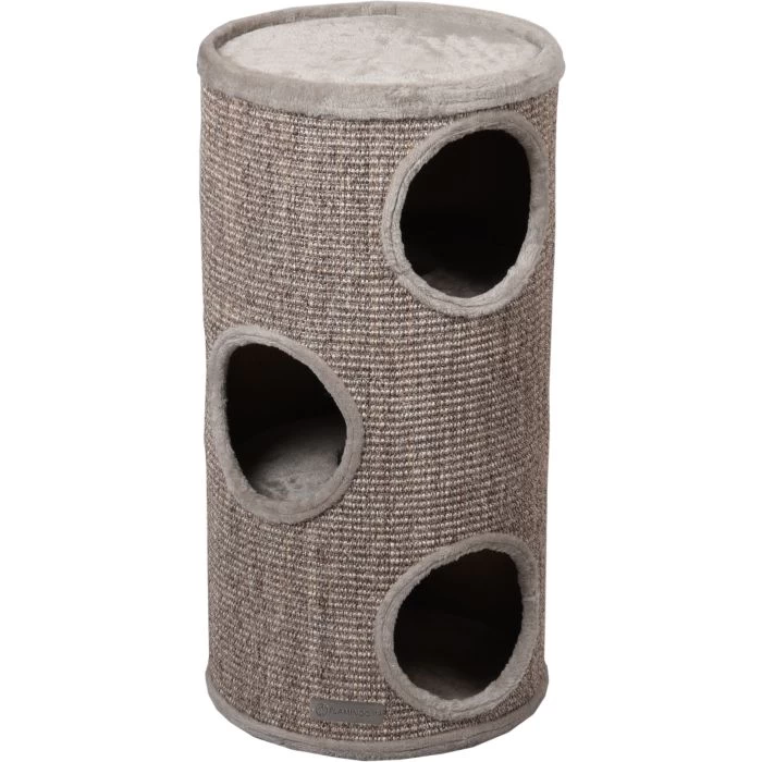 Flamingo Arbre à Chat Greta Gris M 36x36x70cm 3 Flamingo Arbre à Chat Greta Gris M 36x36x70cm