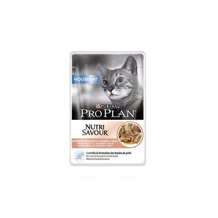 Purina Pro Plan Housecat Chat Sachets 24x85g Saumon 3 Purina Pro Plan Housecat Chat Sachets 24x85g Saumon