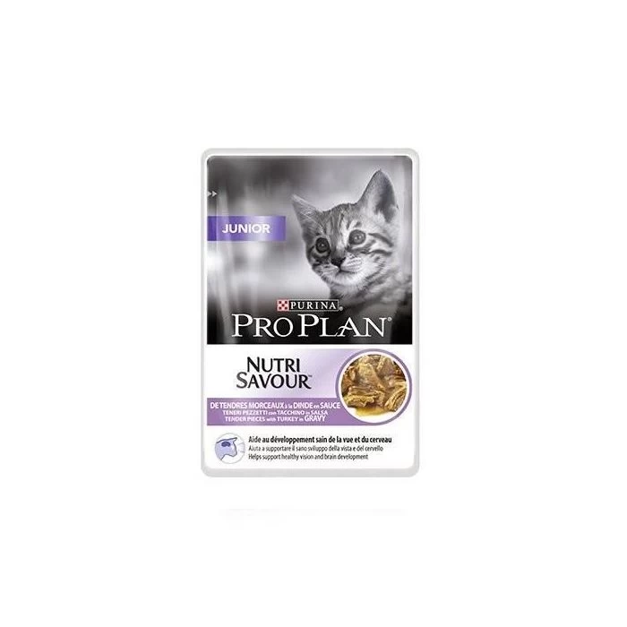 Purina Pro Plan Junior à La Dinde - 26 Sachets De 85g 5 Purina Pro Plan Junior à La Dinde - 26 Sachets De 85g – Image 3