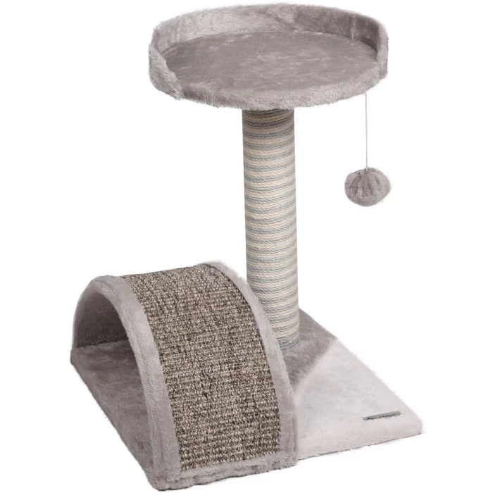 Flamingo Arbre à Chat Charlton Gris 40x41x45cm 3 Flamingo Arbre à Chat Charlton Gris 40x41x45cm