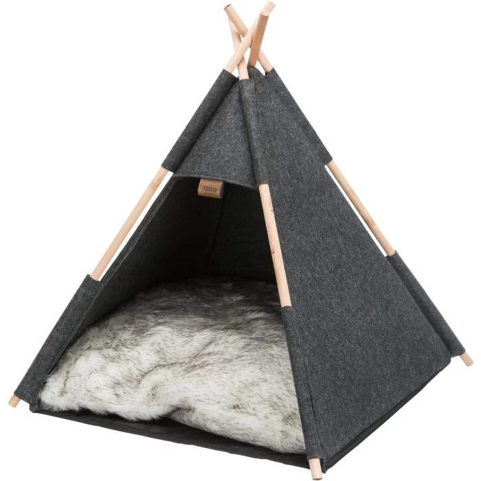 Trixie Abri Tipi En Feutre 55 × 65 × 55 Cm 2 Trixie Abri Tipi En Feutre 55 × 65 × 55 Cm