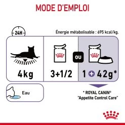 Royal Canin Appetite Control En Sauce Pour Chat 12 Sachets De 85g 24 Royal Canin Appetite Control En Sauce Pour Chat 12 Sachets De 85g -Alimen Tation Chats Royal Canin Appetite Control Care Gravy Chat FR 10