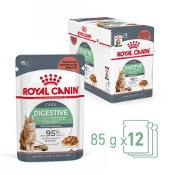 Royal Canin Digestive Care En Sauce Pour Chat 12 Sachets De 85g -Alimen Tation Chats Royal Canin Digestive Care Gravy Chat FR 02