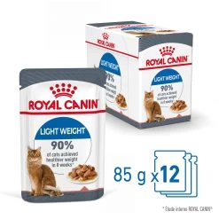 Royal Canin Light Weight Care En Sauce Pour Chat 12 Sachets De 85g -Alimen Tation Chats Royal Canin Light Weight Care Gravy Chat FR 03