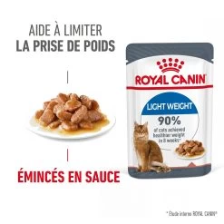 Royal Canin Light Weight Care En Sauce Pour Chat 12 Sachets De 85g -Alimen Tation Chats Royal Canin Light Weight Care Gravy Chat FR 05