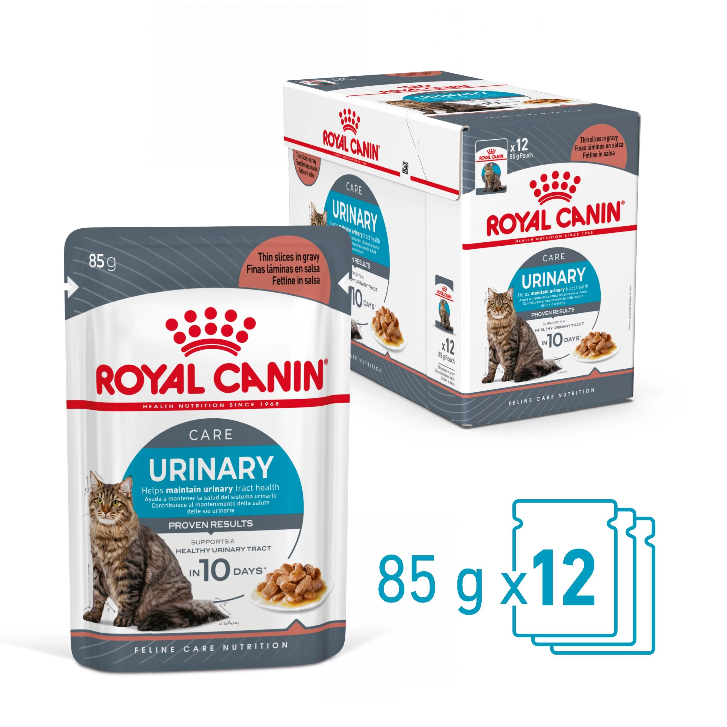 Royal Canin Urinary Care En Sauce Pour Chat 12 Sachets De 85g 4 Royal Canin Urinary Care En Sauce Pour Chat 12 Sachets De 85g – Image 2