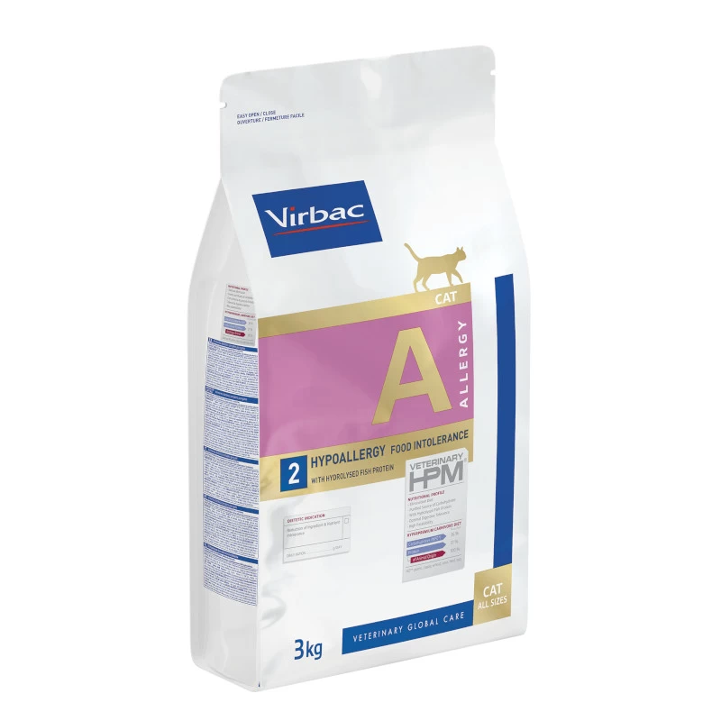 Virbac HPM Hypoallergy A2 Chat 3Kg 5 Virbac HPM Hypoallergy A2 Chat 3Kg – Image 3