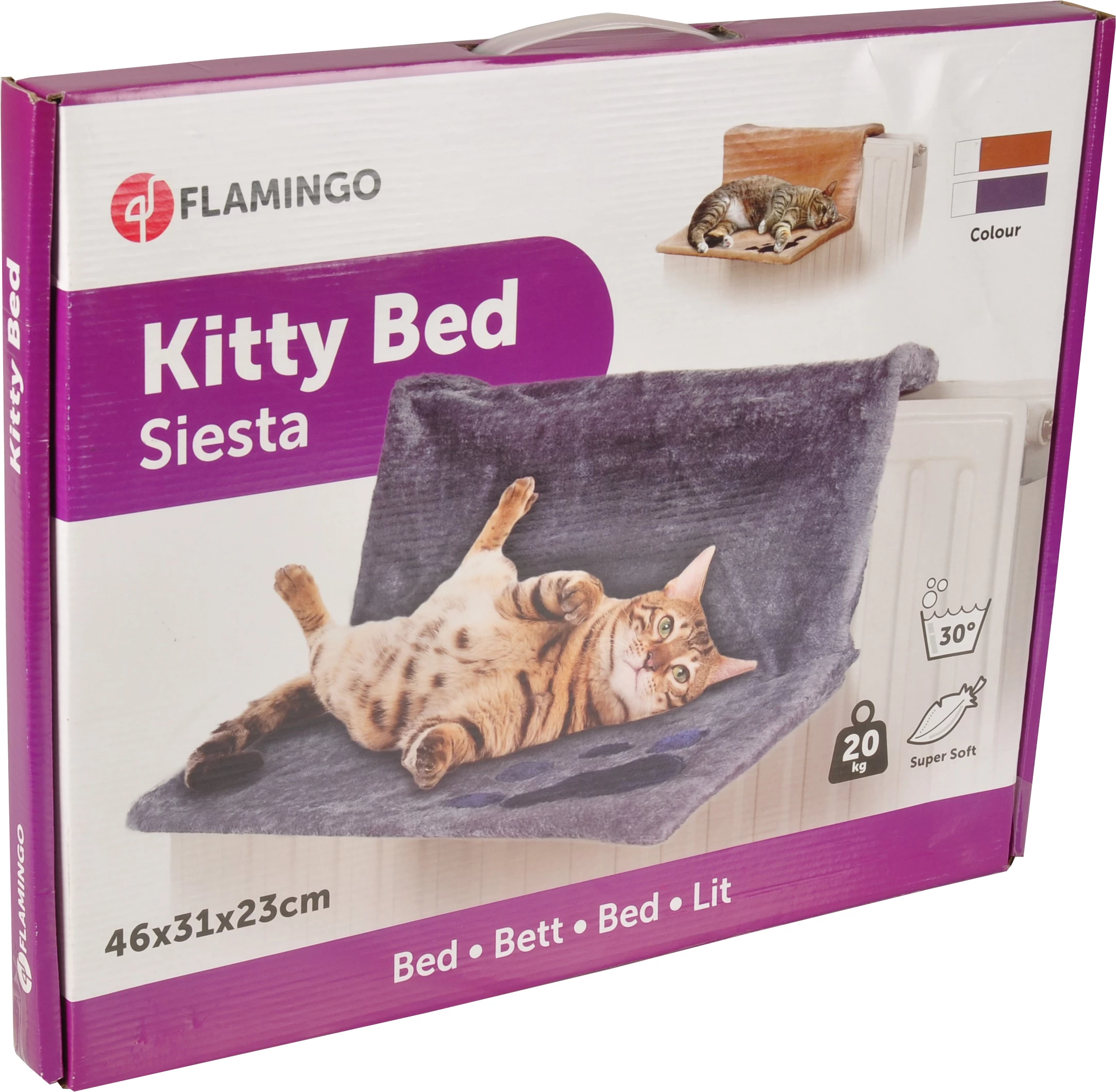 Flamingo Kitty Siesta Lit Radiateur Beige 4 Flamingo Kitty Siesta Lit Radiateur Beige – Image 2