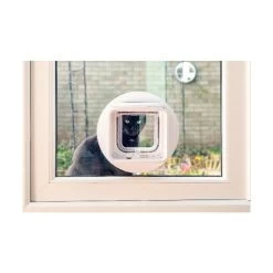 Chatière Sureflap Connect à Puce électronique Et Son Hub -Alimen Tation Chats chati re sureflap connect puce lectronique et son hub 6