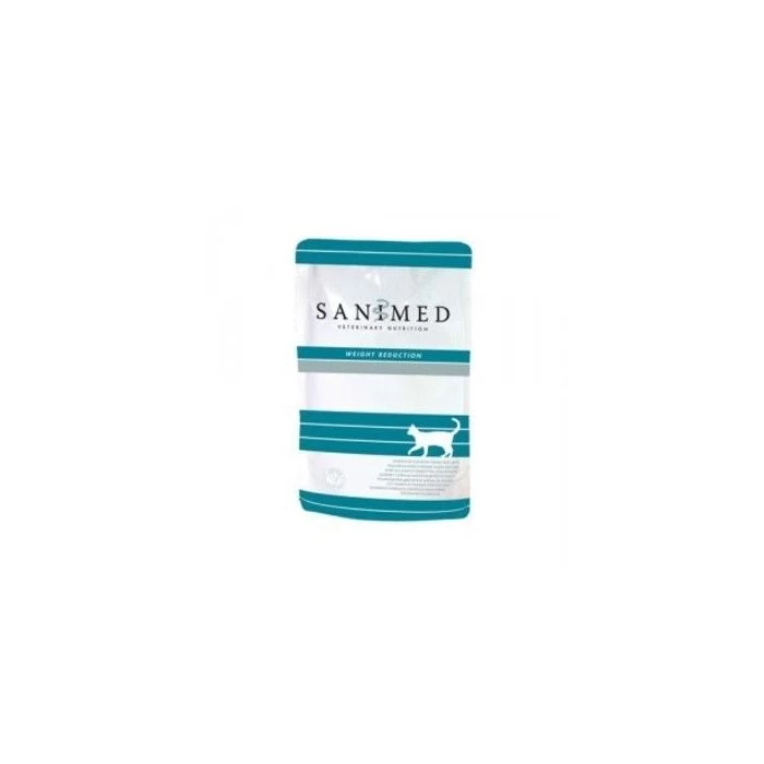 Sanimed Weight Reduction Aliment Pour Chats 12x100g 3 Sanimed Weight Reduction Aliment Pour Chats 12x100g