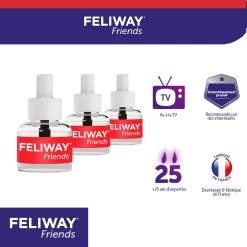 Feliway Friends -Alimen Tation Chats feliway friends diffuseur 3recharges 1 FR 1