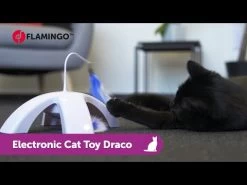 Flamingo Jouet Chat Draco Electro 23,2cm -Alimen Tation Chats hqdefault 4 2
