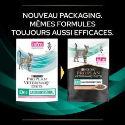 Purina Pro Plan Veterinary Diet EN Chat Sachets 10x85g Saumon
