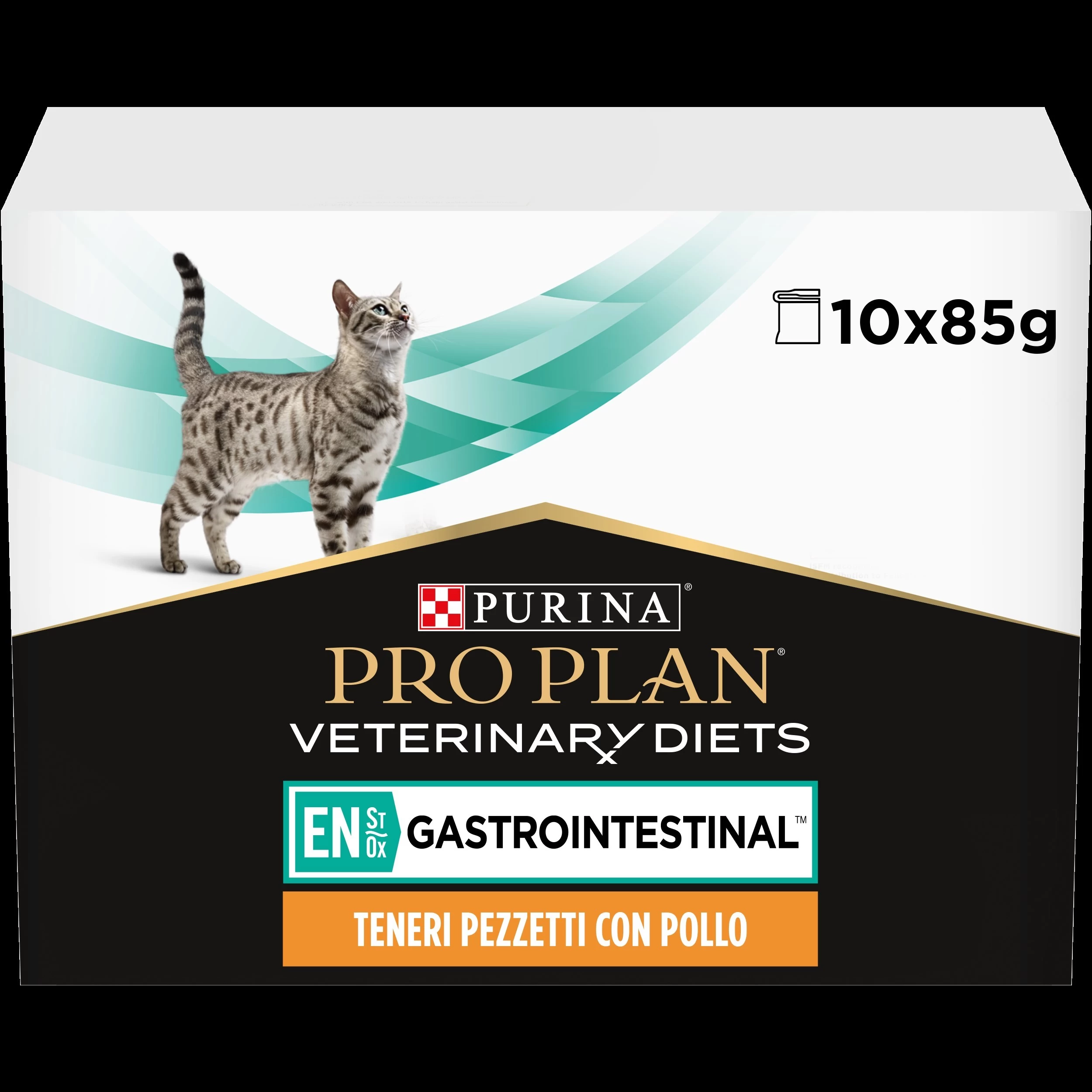 Purina Pro Plan Veterinary Diet EN Chat Sachets 10x85g Poulet 4 Purina Pro Plan Veterinary Diet EN Chat Sachets 10x85g Poulet – Image 2