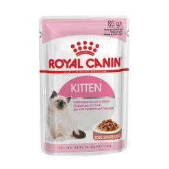 Royal Canin Kitten Sachet - Emincé En Sauce -Alimen Tation Chats royal canin kitten sauce pour chaton royal canin