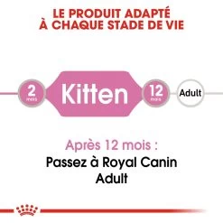 Royal Canin Kitten Sachet - Emincé En Sauce -Alimen Tation Chats royal canin kitten sauce pour chaton royal canin 1