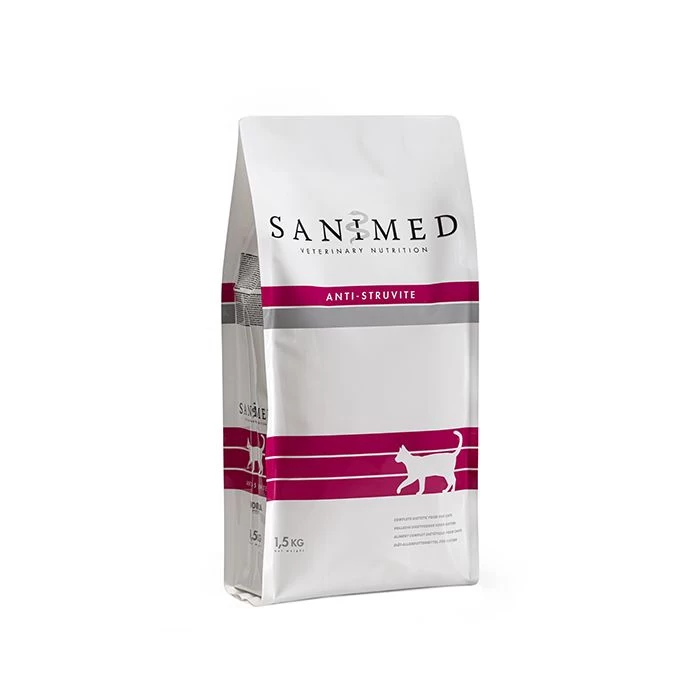 Sanimed Anti-Struvite Croquettes Pour Chats 1,5kg 3 Sanimed Anti-Struvite Croquettes Pour Chats 1,5kg