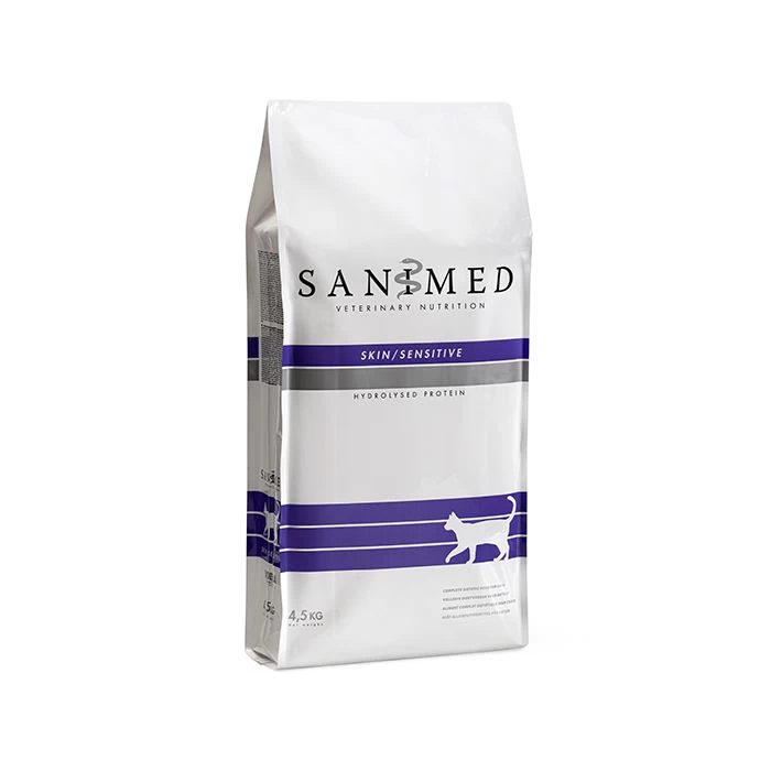 Sanimed Skin/Sensitive Croquettes Pour Chats 4,5kg 3 Sanimed Skin/Sensitive Croquettes Pour Chats 4,5kg